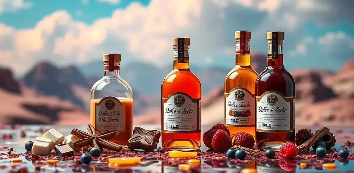 Varianti del liquore al dulce de leche con cognac