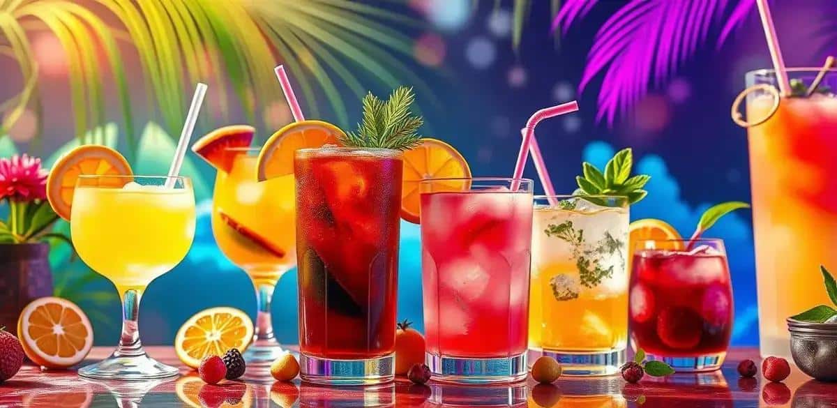 Varianti del Punch al rum con schiuma di ananas e menta
