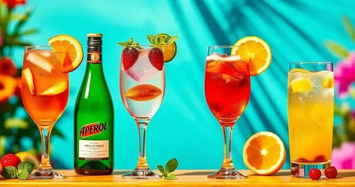 Varianti di Aperol con Prosecco