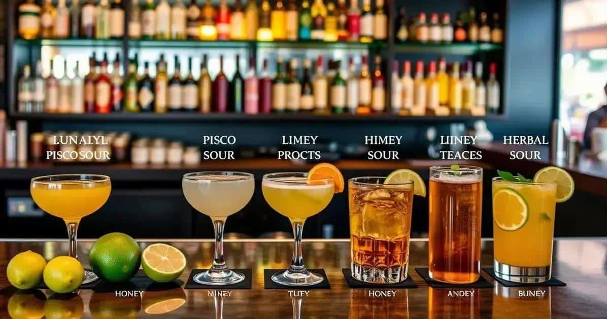 Variazioni e Sostituzioni nel Pisco Sour