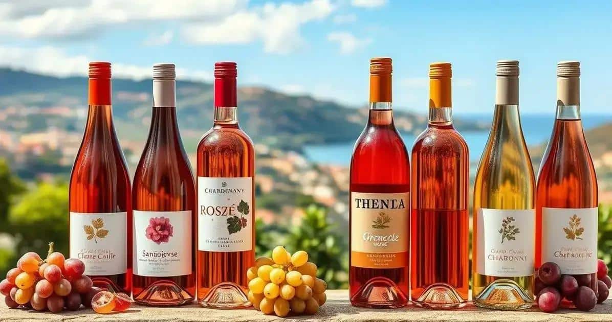 Vino Rosé e le sue Varietà