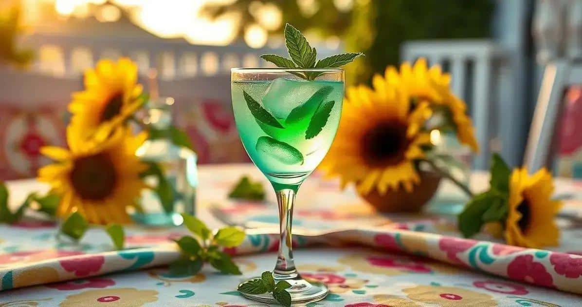 Bevanda al Liquore alla Menta per l’Estate! Gustosa e Rinfrescante – Il Meglio per Questo Caldo!