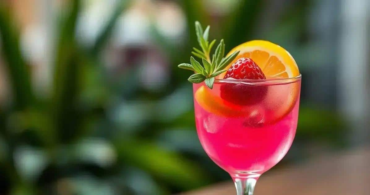 Bevanda Rosa: Una Deliziosa Bevanda con Vino e Frutti Rossi – Sorprendente!