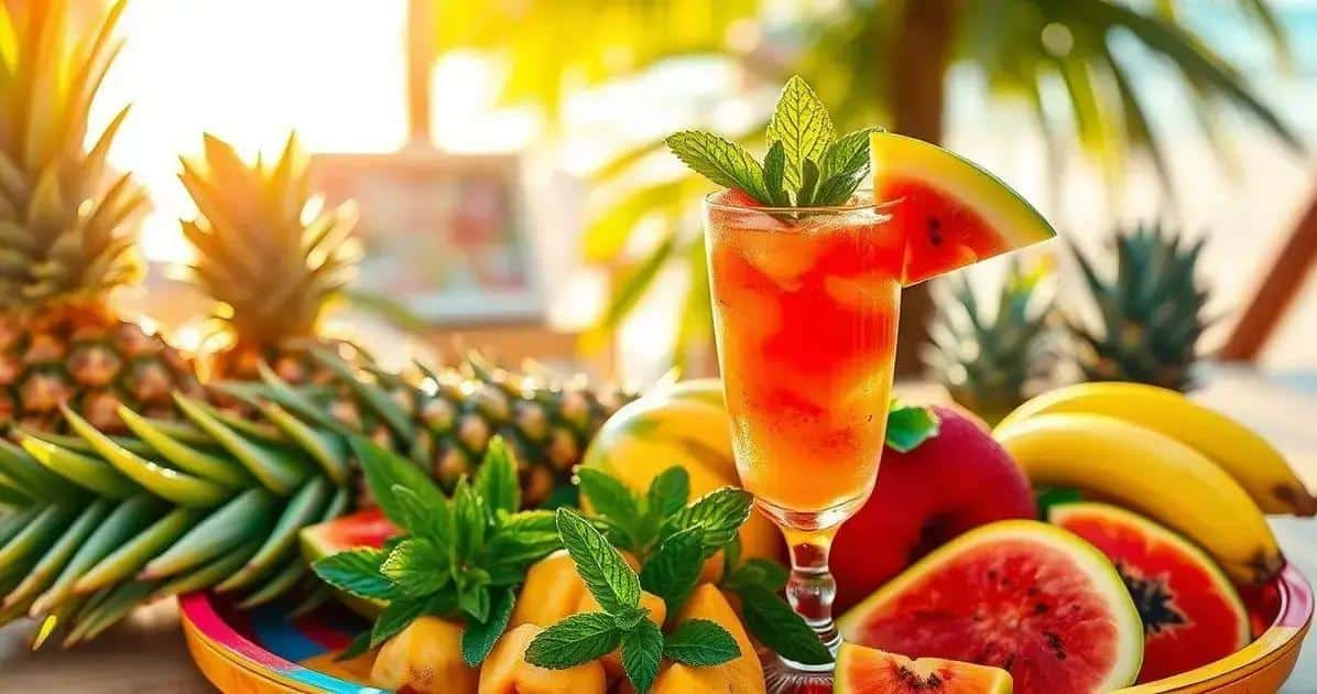 Come servire il cocktail rum tropicale