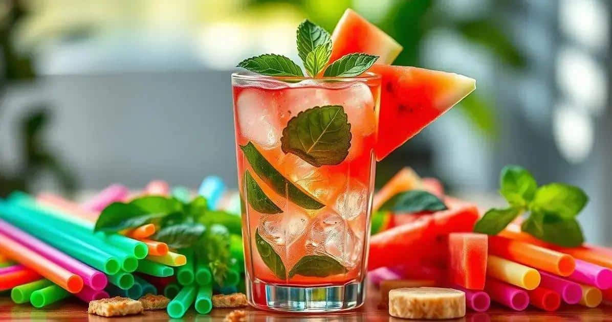 Consigli per servire il Mojito con anguria e basilico