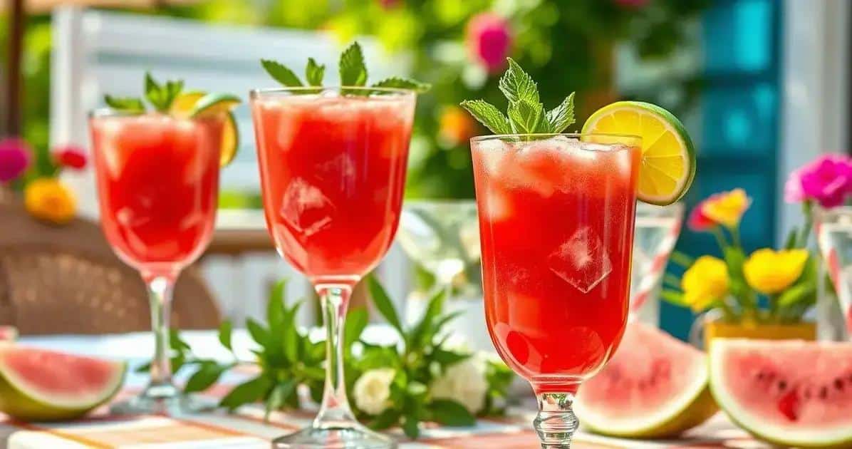 Consigli per servire la Bevanda all’anguria