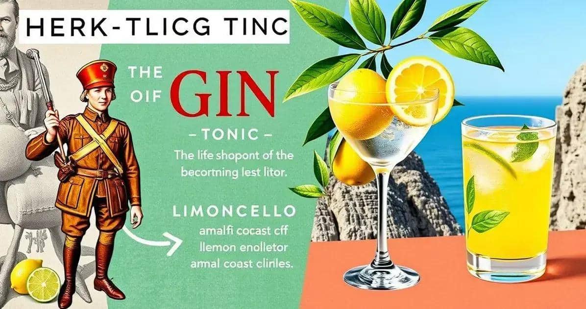 Curiosità sul Gin Tonic e il Limoncello