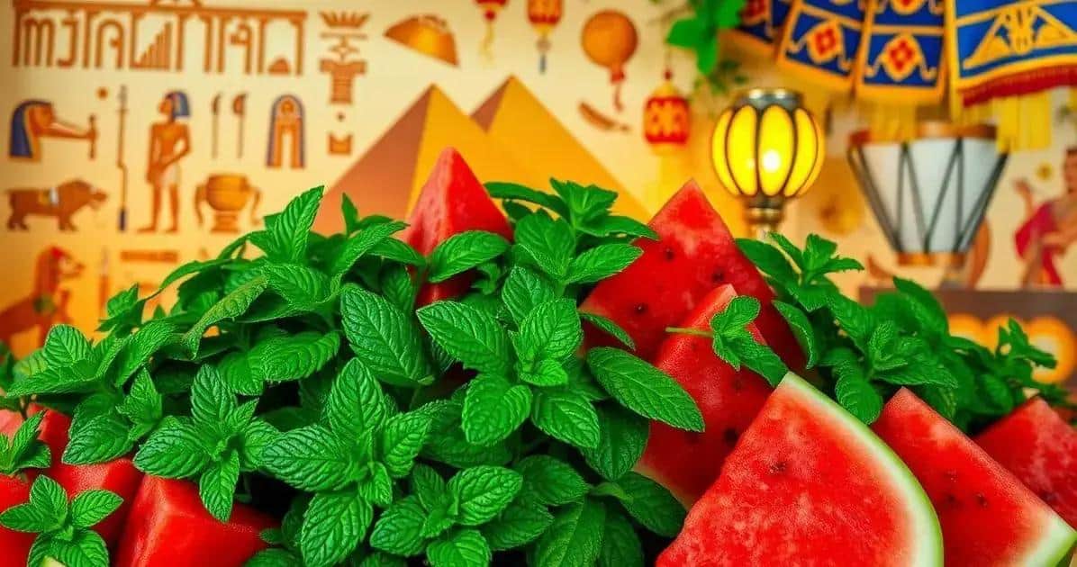Curiosità sulla menta e anguria