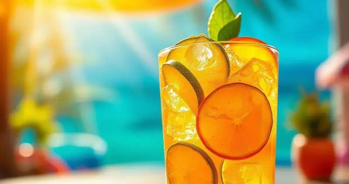 Ghiaccio con Soda all’Arancia e Lime: La Bevanda Rinfrescante da Provare!