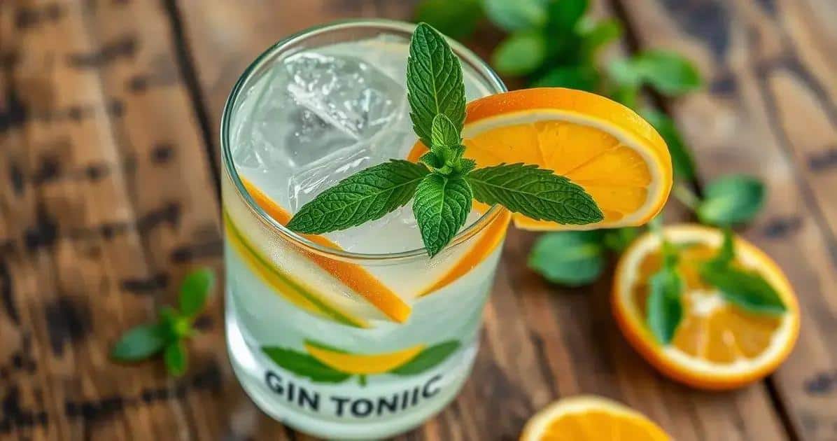 Gin Tonic con Arancia: Potente e Pieno di Vitamine!