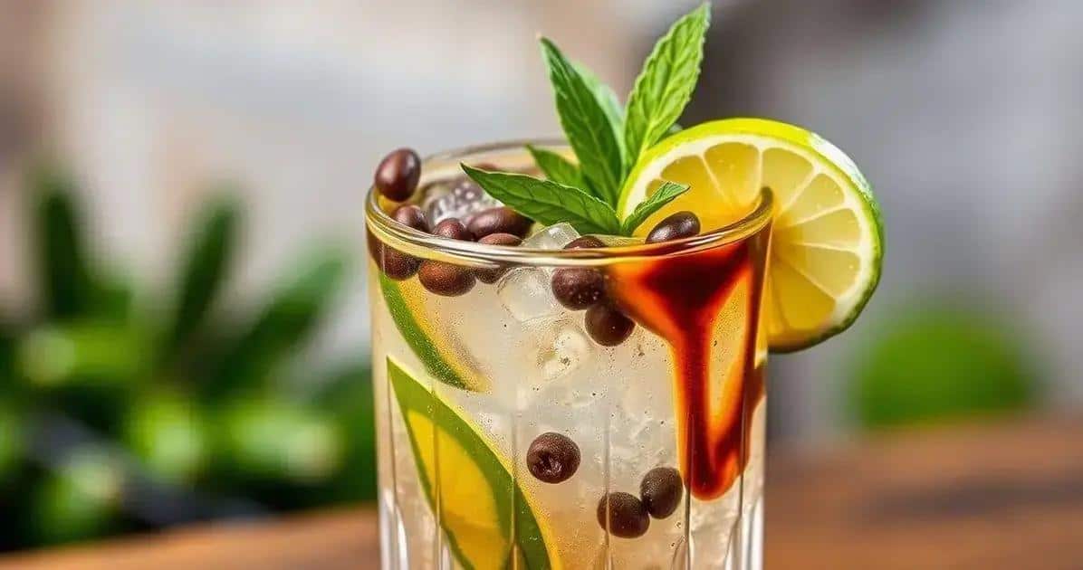 Gin Tonic con Liquore al Caffè: Potente e Succoso!