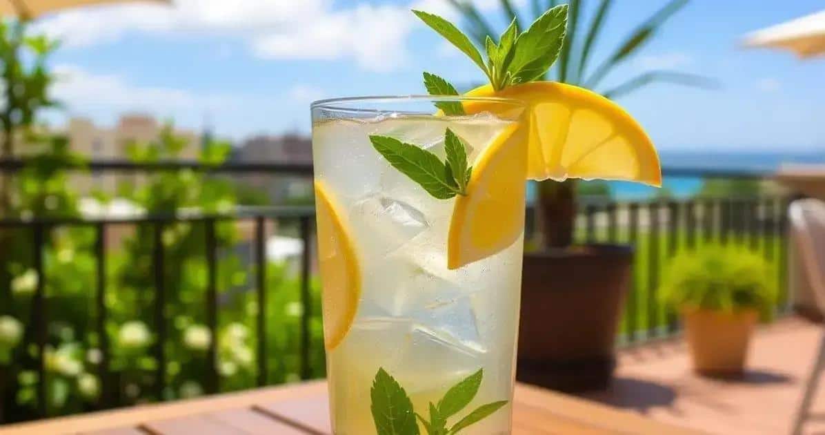 Gin Tonic con Liquore al Limoncello: Limone Siciliano Come Mai Visto!