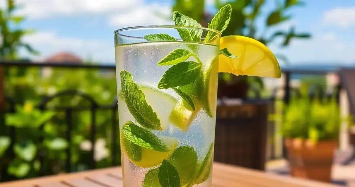 Gin Tonic con Liquore alla Menta: Potente e Succoso!