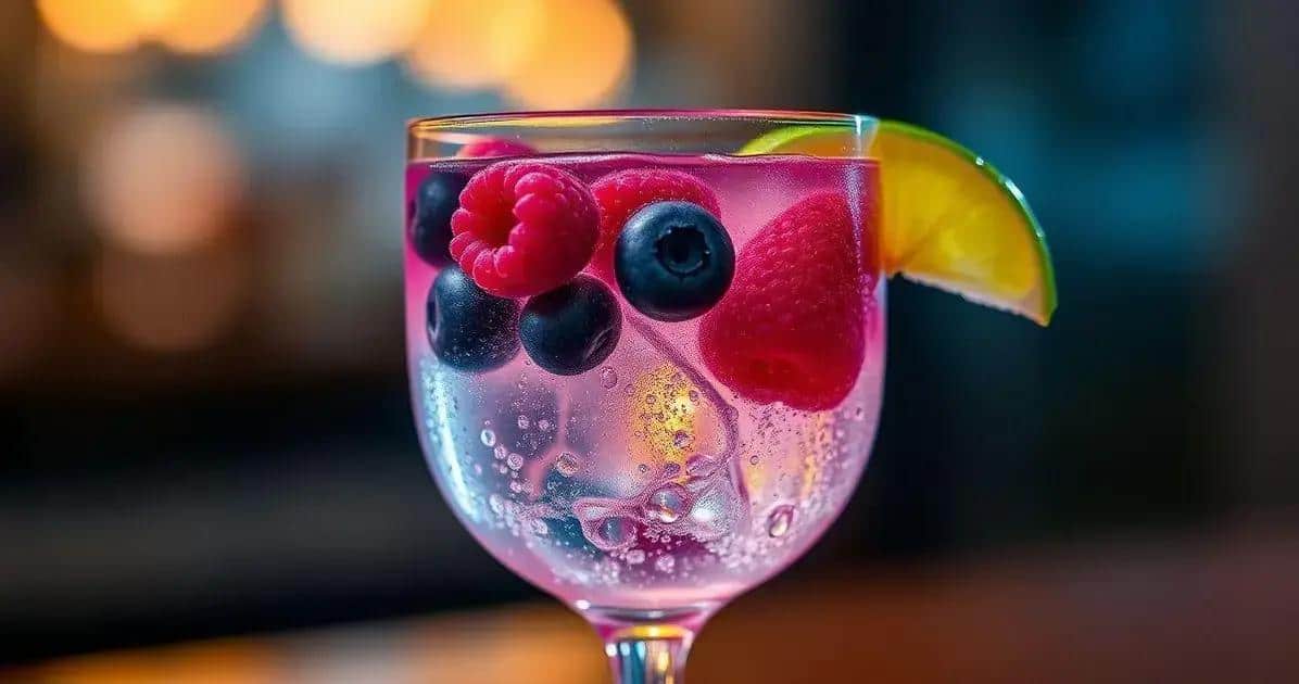 Gin Tonic con Liquore di Açaí: L’Energia Saporita dell’Açaí!