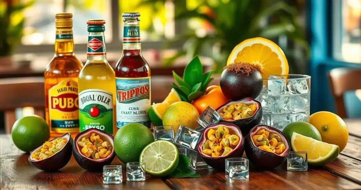 Ingredienti per Cuba Libre al Frutto della Passione