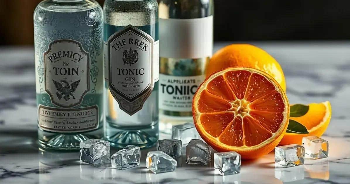 Ingredienti per Gin Tonic con Arancia
