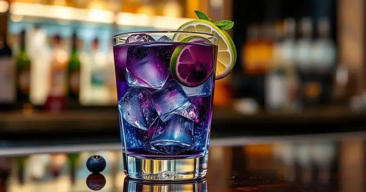Ingredienti per Gin Tonic con Liquore di Açaí