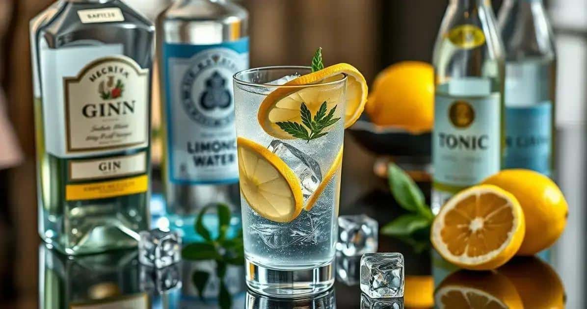 Ingredienti per il Gin Tonic con Limoncello
