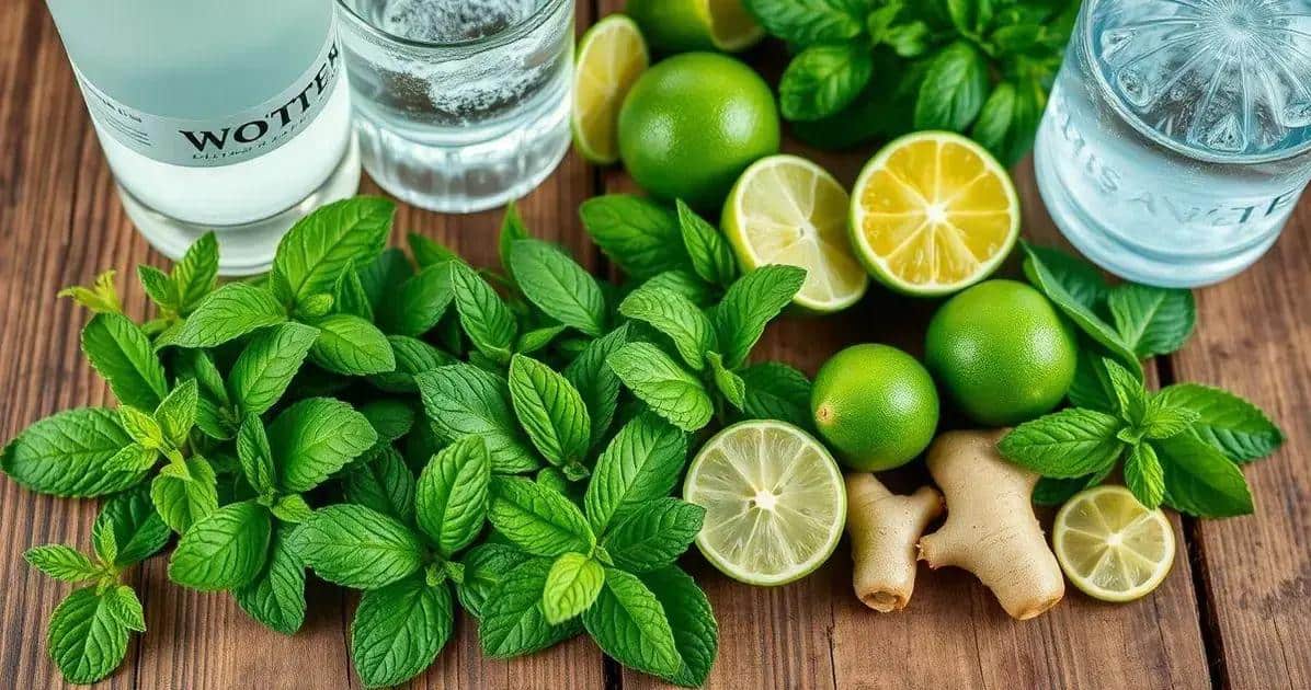 Ingredienti per il Mojito Portoricano