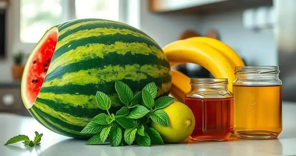 Ingredienti per la Bevanda all’anguria