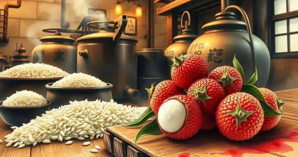 La Storia del Sake e del Litchi
