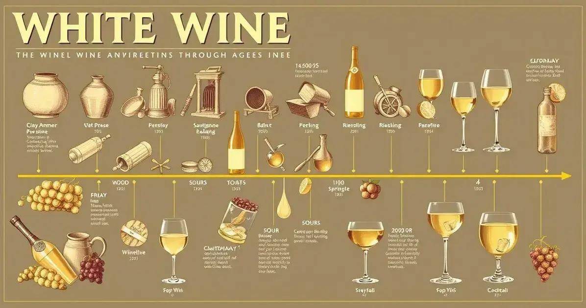 La Storia del Vino Bianco e le Sue Varianti