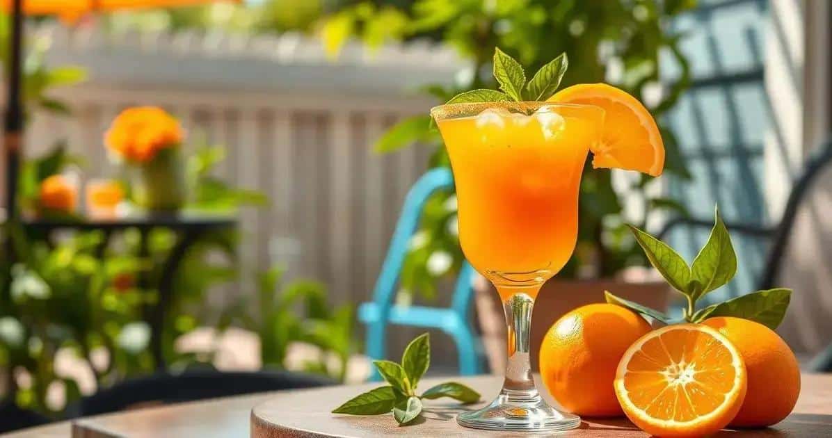 Margarita all’Arancia: Una Variante Surreale della Margarita!