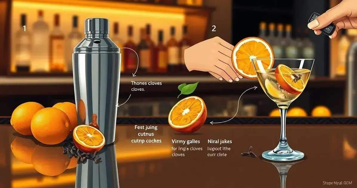 Metodi di Preparazione del Rum con Arancia e Chiodi di Garofano