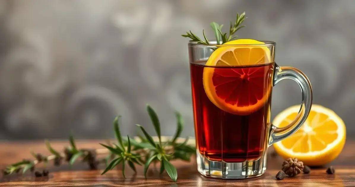 Metodo di preparazione del Cognac con tè nero e limone