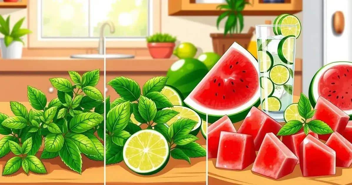 Metodo di preparazione del Mojito all’anguria