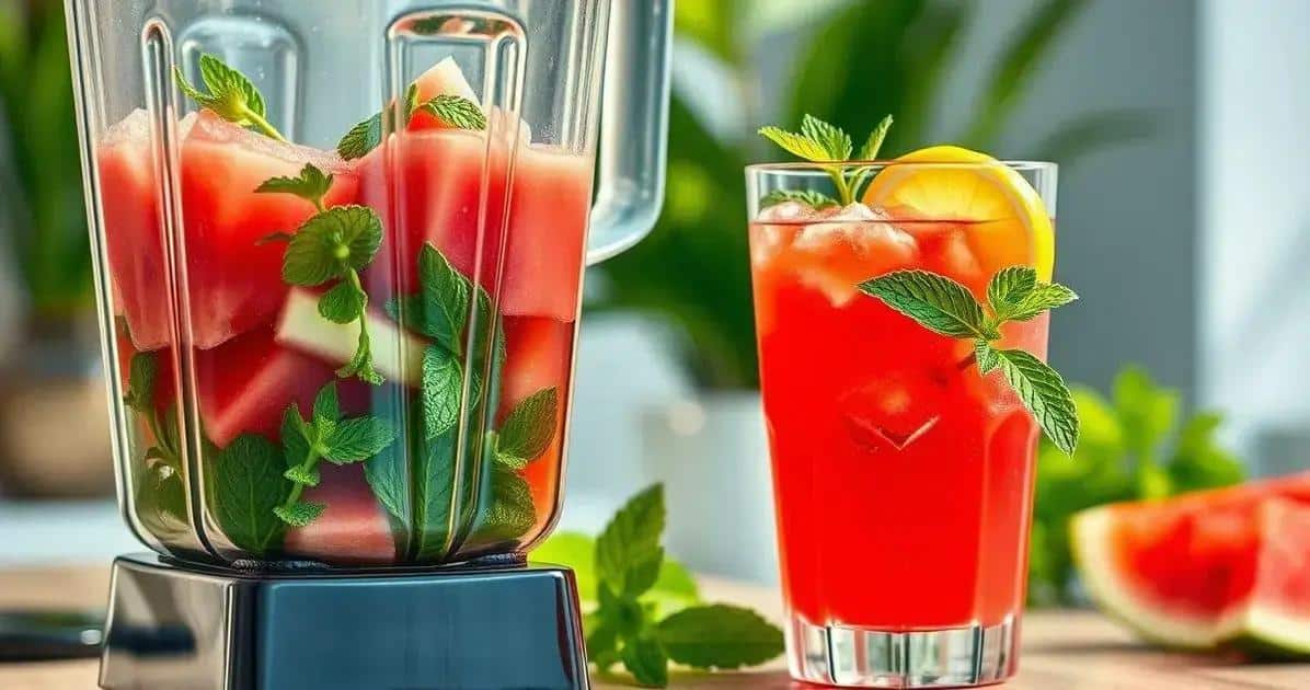 Metodo di preparazione della Bevanda all’anguria
