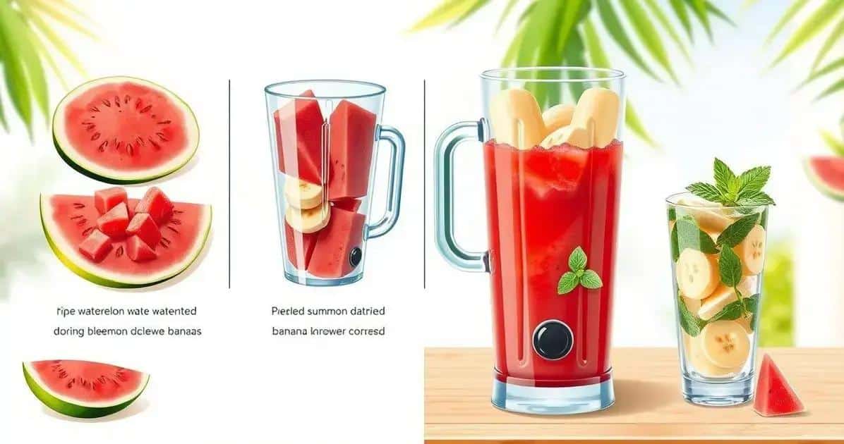 Metodo di Preparazione della Bevanda all’anguria