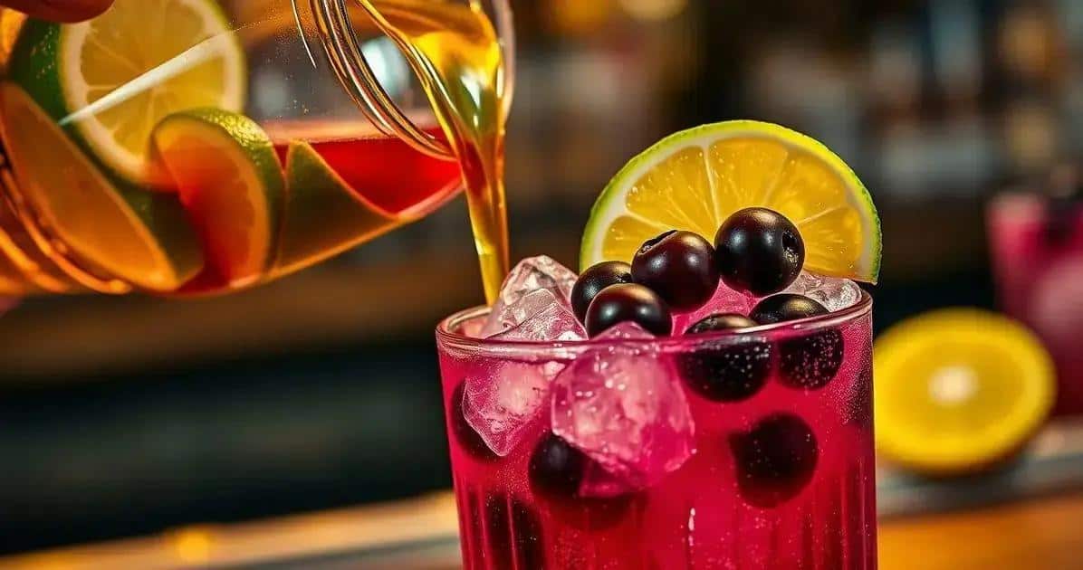 Metodo di Preparazione della Caipirinha al Cassis