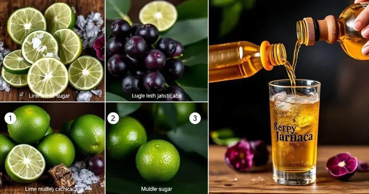 Metodo di Preparazione della Caipiríssima alla Jabuticaba