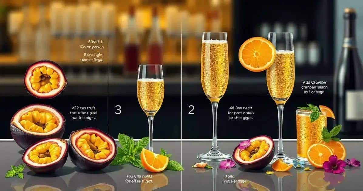Metodo di preparazione per champagne fruttato