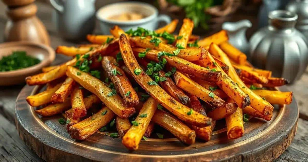 Patatine Fritte al Forno: Una Ricetta di Antipasto Deliziosa Che Farà Furore!