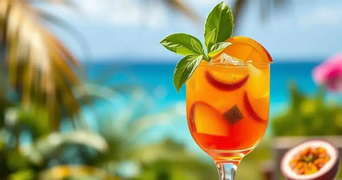 Pisco Tropicale con Frutto della Passione e Basilico: Un Tocco Fresco ai Classici