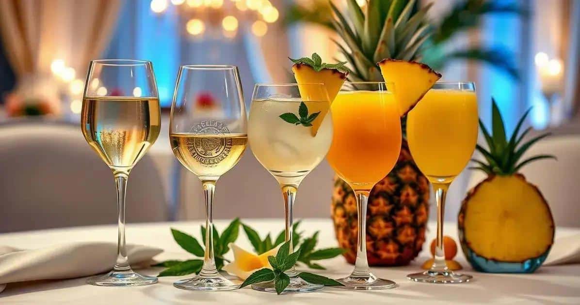 Servire: Come Presentare il Vino Bianco in Maniera Elegante