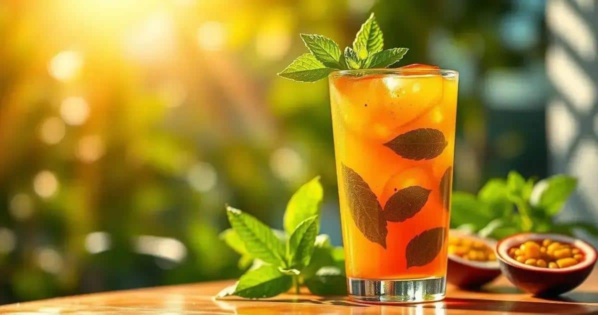Soda al Frutto della Passione con Basilico: Un Tocco Fresco alle Tue Bevande Estive