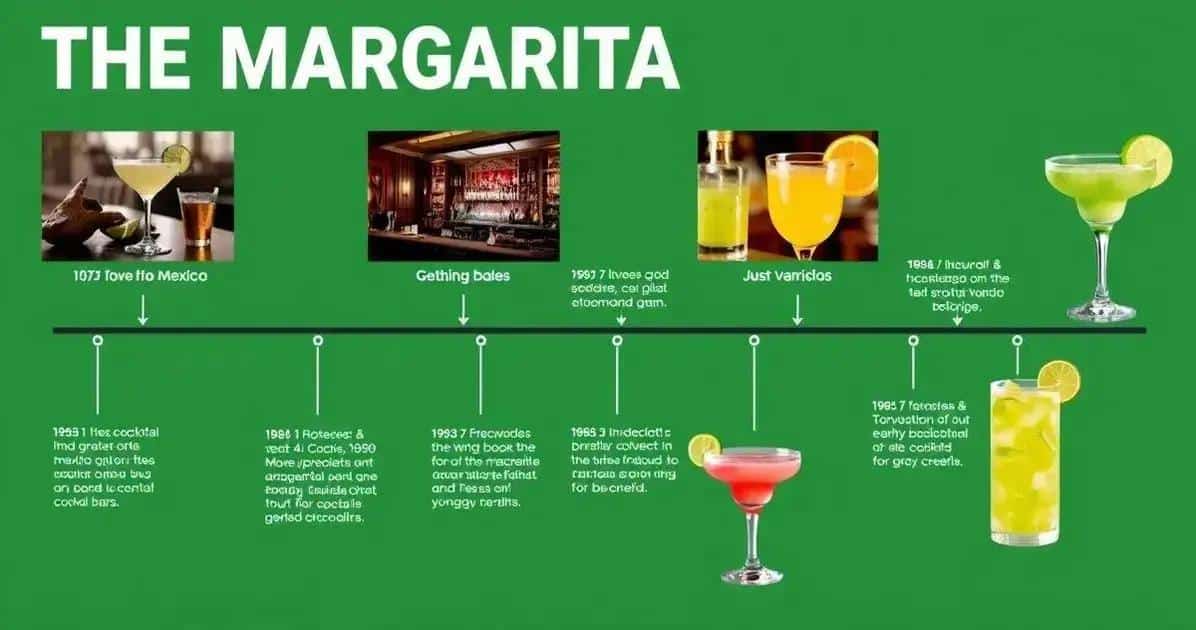 Storia della Margarita e la sua evoluzione