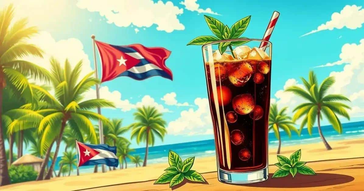 Storia e Origine del Cuba Libre con Menta