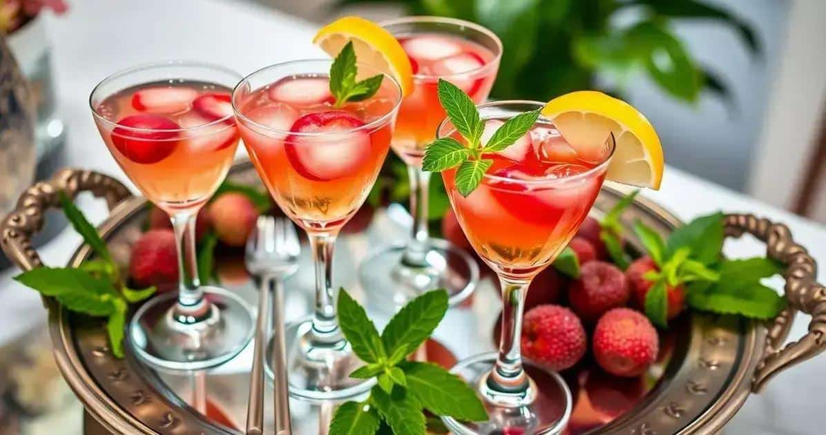 Suggerimenti per Servire la Bevanda con Litchi
