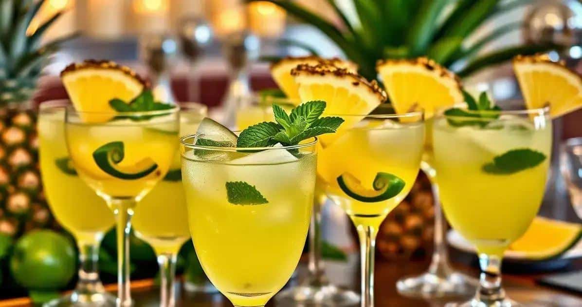 Suggerimenti per servire la Caipiríssima all’ananas con rum invecchiato