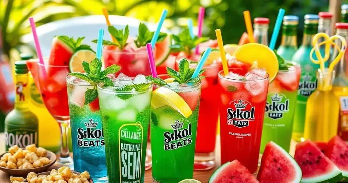 Suggerimenti per Servire la Skol Beats con Anguria