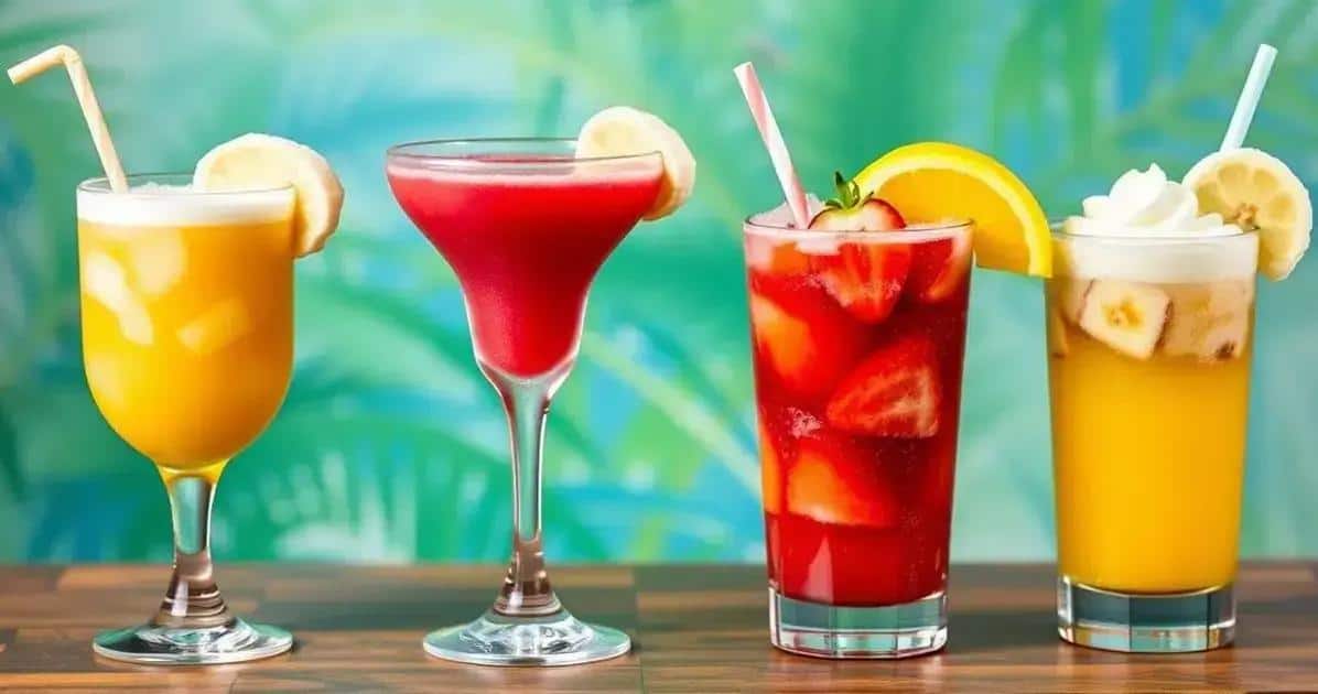 Varianti del cocktail con rum e banana