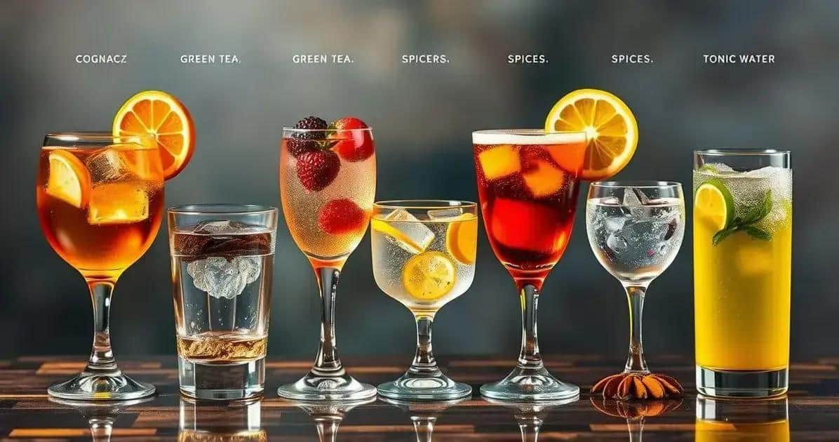 Varianti del Cognac con tè nero e limone di Sicilia