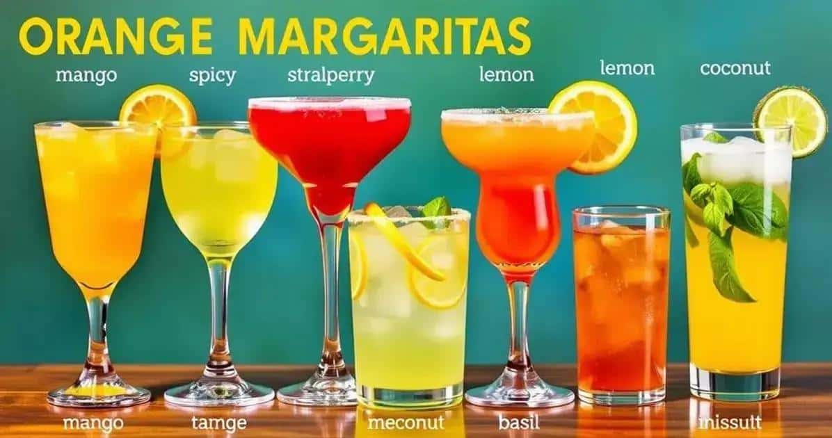 Varianti della Margarita all’arancia