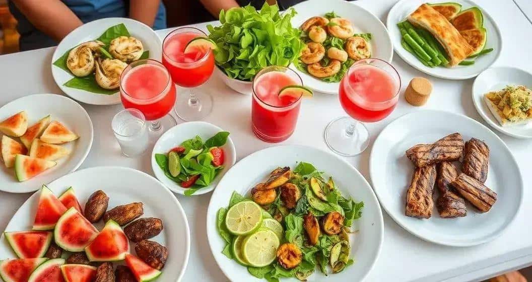 Abbinamenti gastronomici per il Pisco con succo di anguria