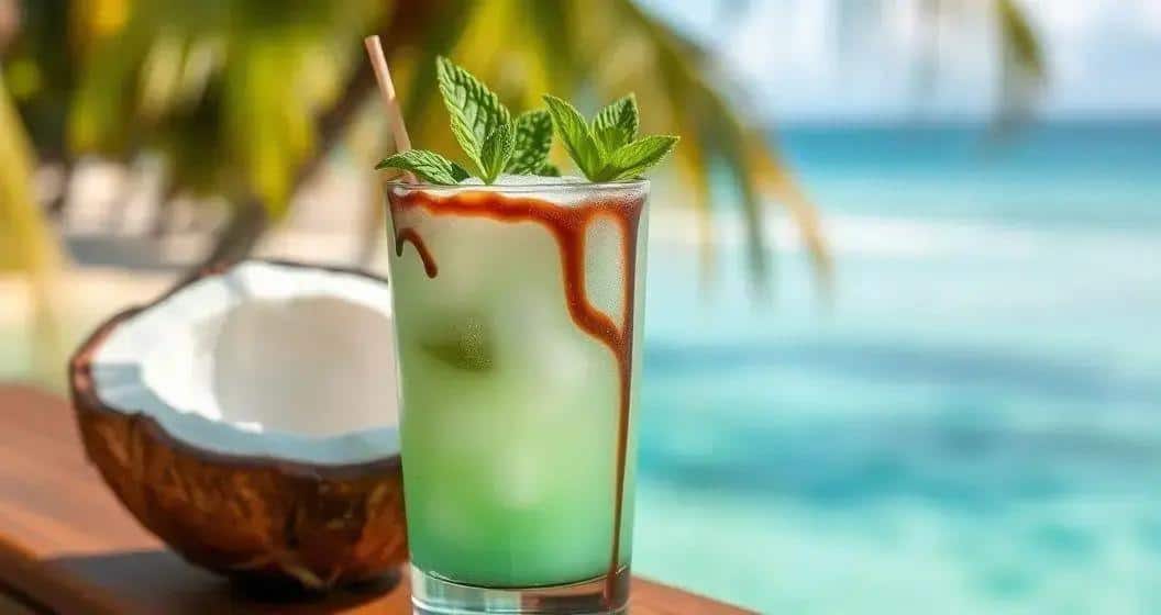 Acqua di Cocco con Liquore alla Menta e Cioccolato: Una Delizia Rinfrescante 18 Acqua di Cocco con Liquore alla Menta e Cioccolato: Una Delizia Rinfrescante