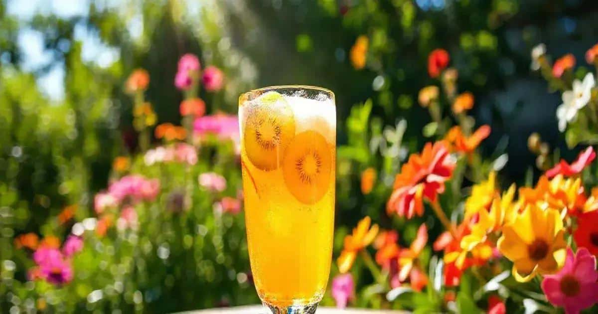 Aperol con Soda al Kiwi e Schiuma di Zenzero: Un Cocktail Fresco da Provare!